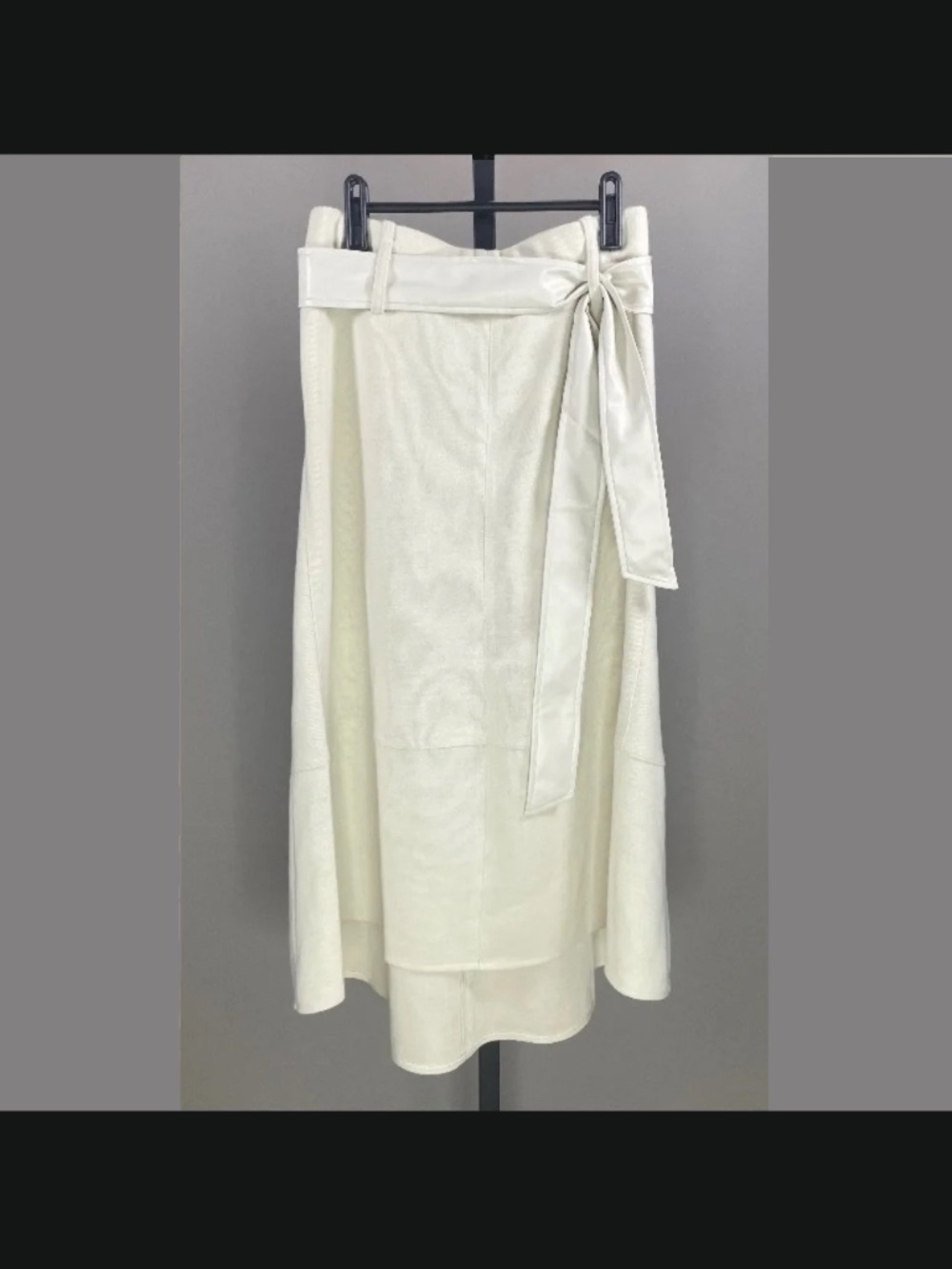 NEW Catherine Malandrino Skirt Womens Small tan knit midi a line classic